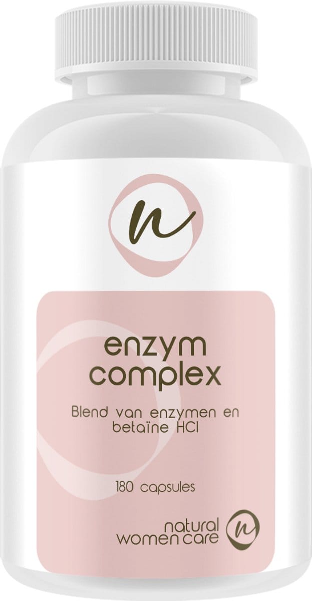 Natural Women Care - Enzym Support - Breed complex plantaardige enzymen - maagzuurresistent