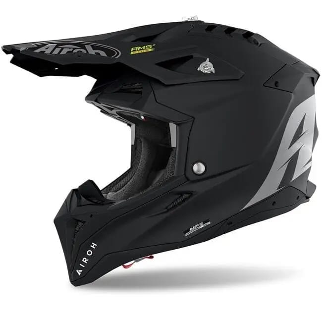 Airoh Aviator 3 AMS� Solid mat zwart