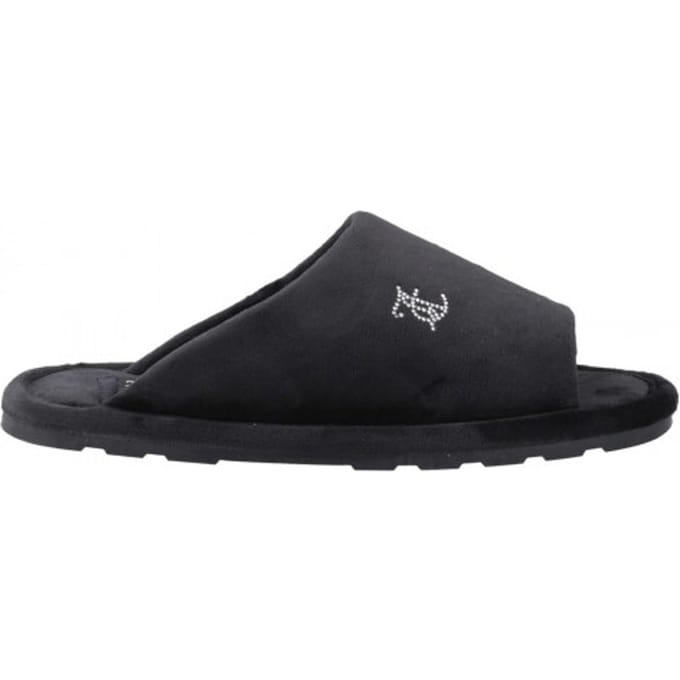 Juicy Couture Dames/Dames Vivien Gewatteerde Slippers (Zwart)