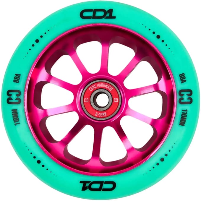 CORE CD1 Stuntstep Wiel 110mm Teal