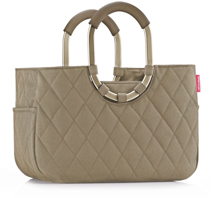 Reisenthel Loopshopper M Shopper - 12L - Frame Rhombus Olive Groen