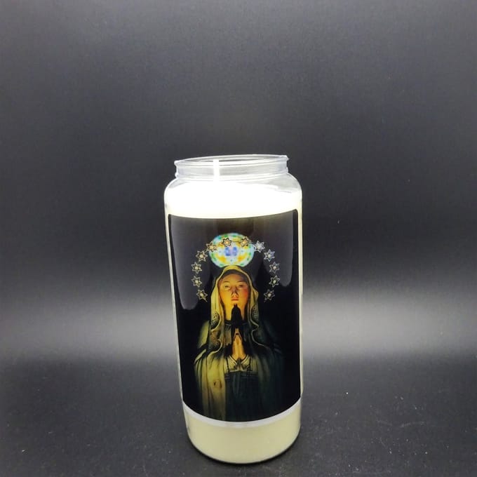 Noveenkaars Heilige Vrouw 022 - 6 dagen brander (5 stuks)
