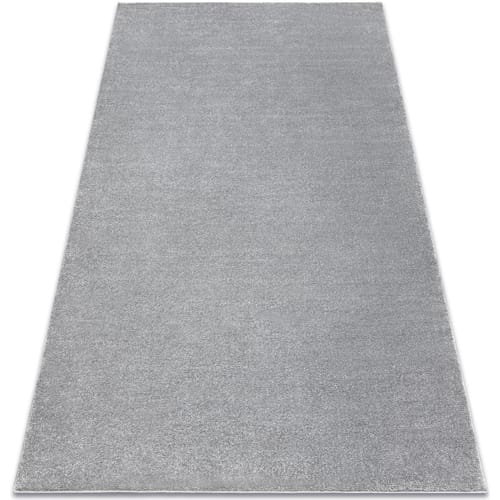 Kleden Rugsx Tapijt SOFTY uniform, enkele kleur grijs 60x100 cm
