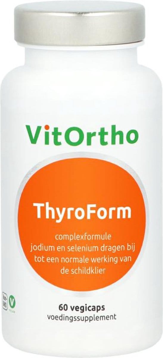 VitOrtho ThyroForm 60 Vegetarische capsules