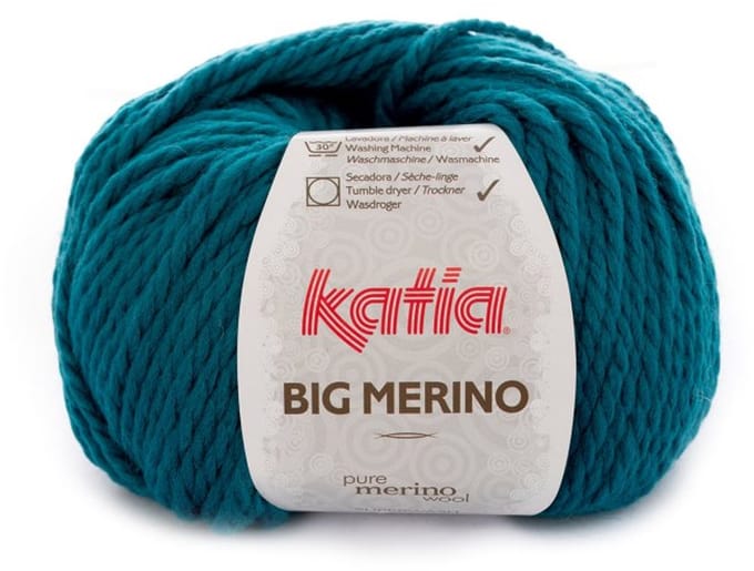 Katia Big Merino - 32 donker turquoise - Wol/Acryl Garen