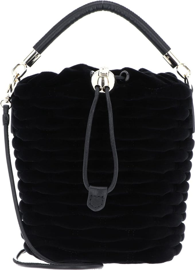 FURLA Handtas Schoudertas Mionido Bucket Bag Nero Zwart