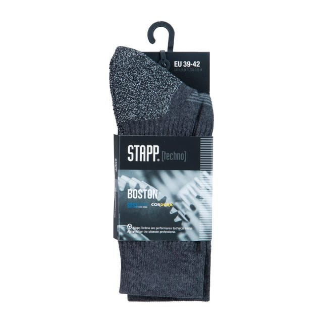STAPP [techno] - 27410 BOSTON ALL SEASON Unisex - 1-Pack - Maat 39/42 - Antraciet