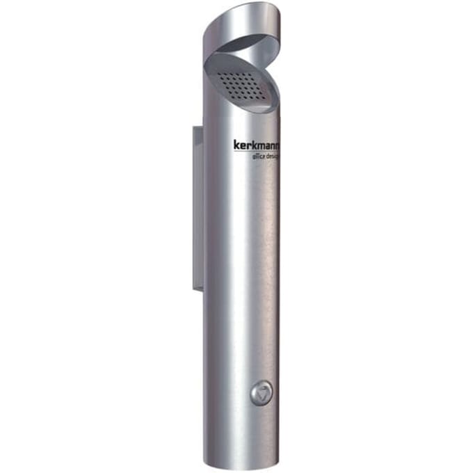 Asbak Pillar wand RVS weerbestendig buitenasbak