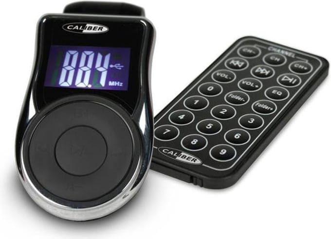 Caliber FM transmitter - SD - USB - AUX - Met Afstandsbediening (PMT302)