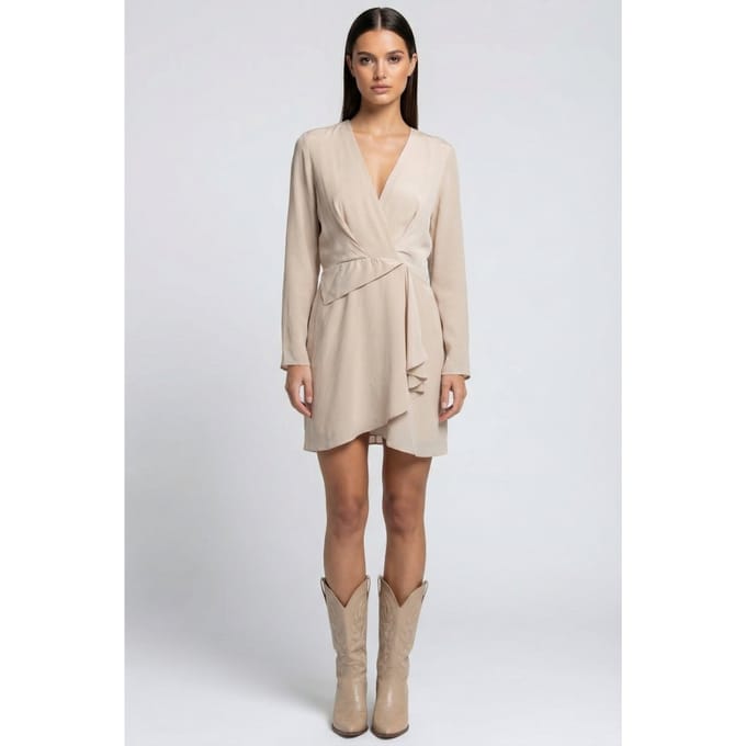 IRO Paris Genara Dress Cream Größe: 36 | Minikleider Outlet | Damen | Weiß