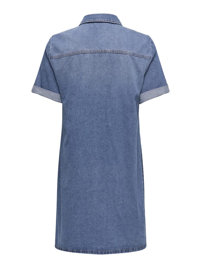 Nauwsluitende spijkerjurk van Mix van katoen en viscose Model 'LISA'