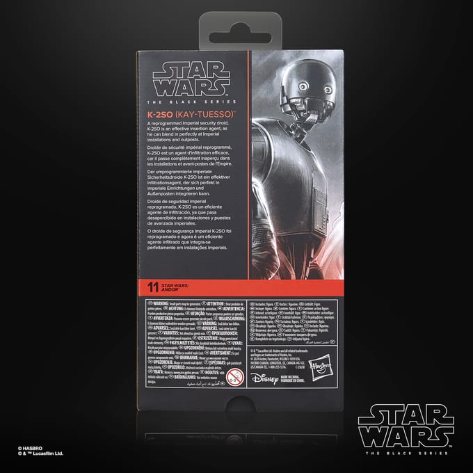 Hasbro Star Wars: Andor Black Series Action Figure K-2SO (Kay-Tuesso) 15 cm Action Figuur