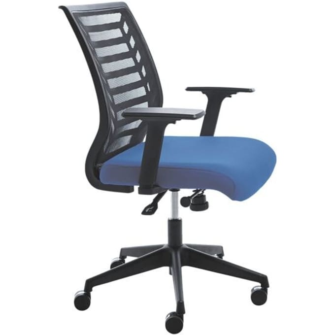 Rocada Bureaustoel 907-3 Blauw, Zwart R907335 1 stuk(s)