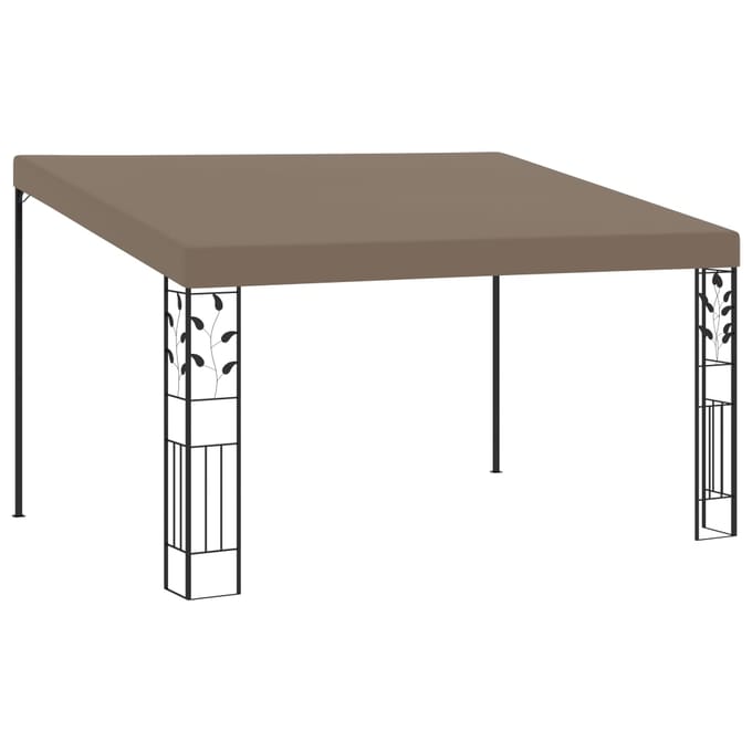 vidaXL - Wandprieel - 4x3x2,5 - m - taupe