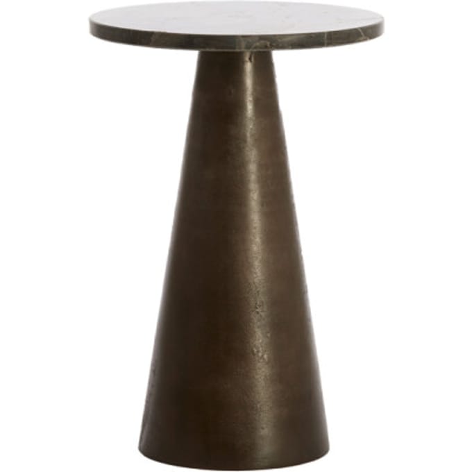 Light & Living Bijzettafel Ynez - Donkerbruin - 29x29x43cm - Modern
