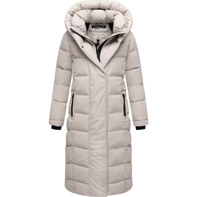 Navahoo dames gewatteerde mantel Engelsfeder XIV – warm, stijlvol & praktisch