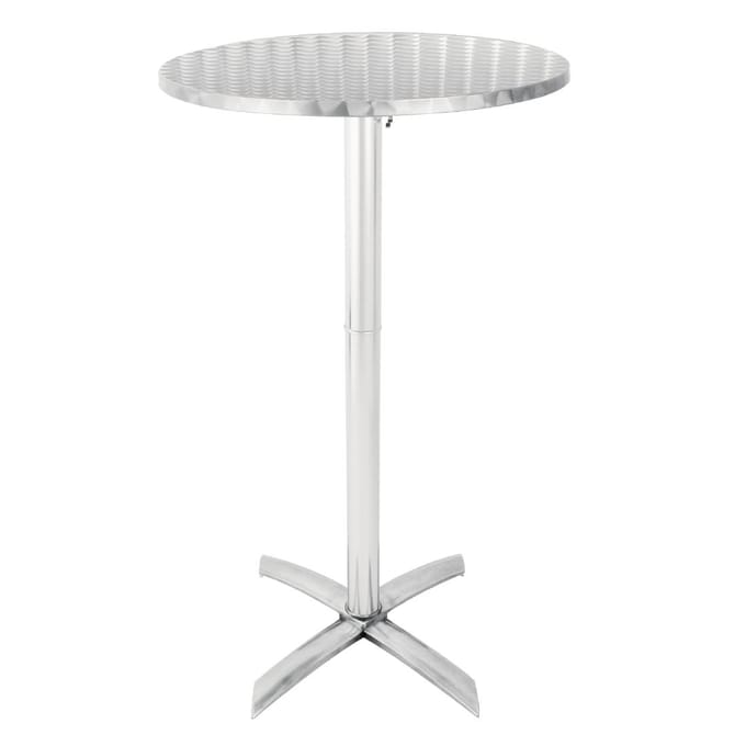 Bolero Ronde Statafel Met Kantelbaar RVS Blad GR396