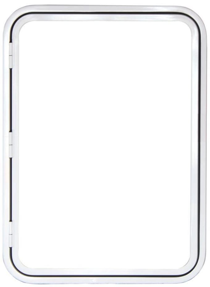 Serviceluik 650x900mm wit - rechts, met paneel pm
