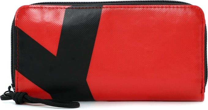 SURI FREY Portemonnee Jessey-Plane Zip Around Wallet Red Rood