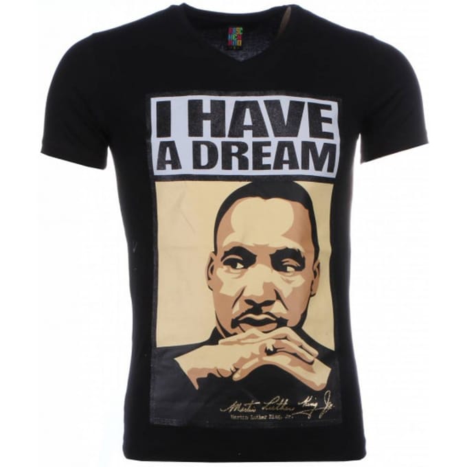 Local Fanatic T-shirt martin luther king i have a dream print
