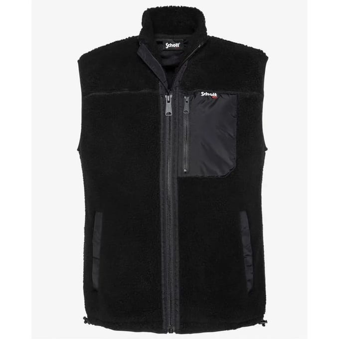 Sherpa vest Schott Swwadev