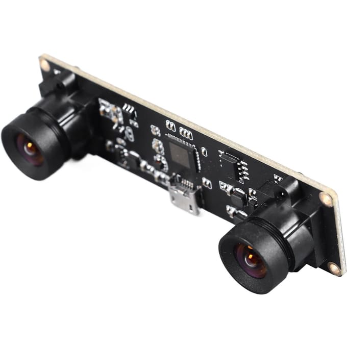 4MP 1080P Cameramodule Dubbele Lens VR Dieptemeting 3D Reconstructie OV4689 Cameraboard 80 graden Zonder black