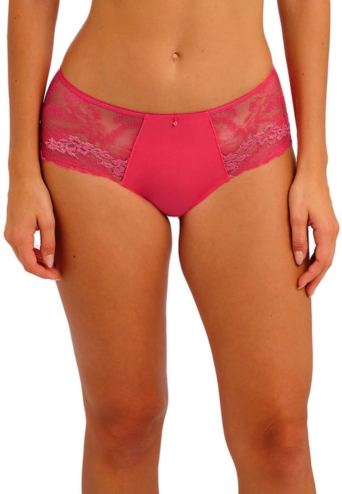 Wacoal - Dames Short / Hipster Most Divine – Geranium – Kant & Microvezel – Comfortabele Pasvorm - S