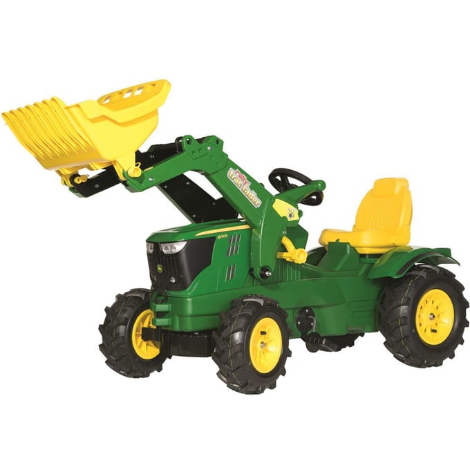Xxl rollyfarmtrac jd 6210r + voorlader e