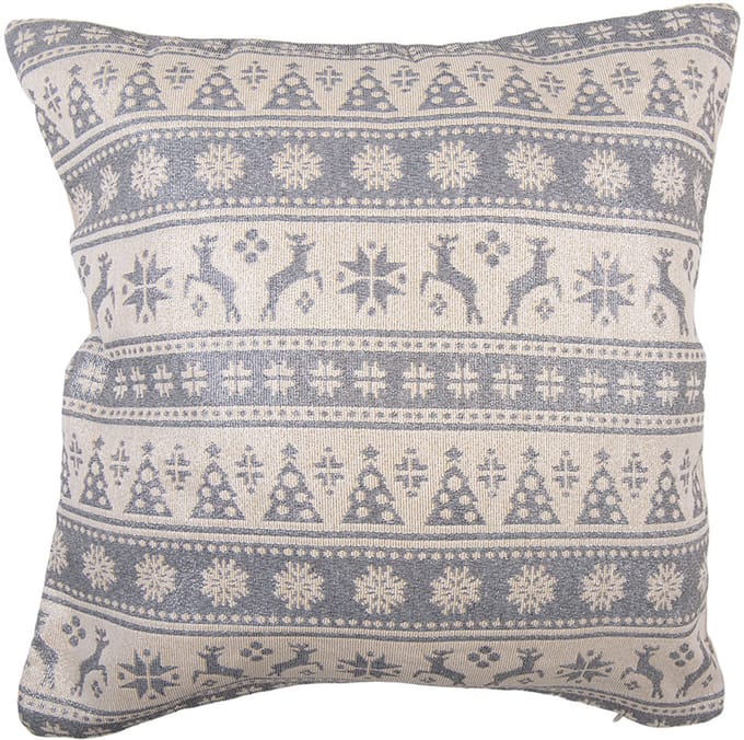 Clayre & Eef Sierkussen 44x44 cm Beige Polyester