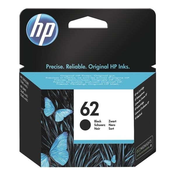 HP C2P04AE nr. 62 inktcartridge zwart (origineel)