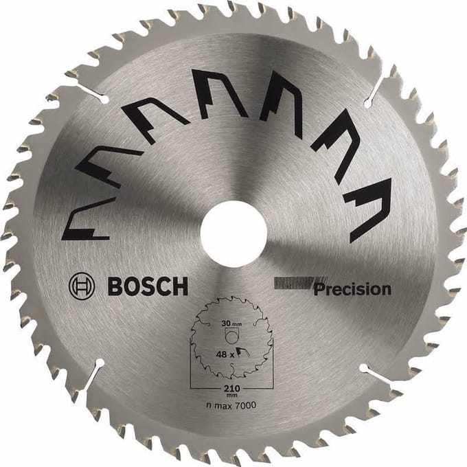Bosch RUNDSAVKL PRECISION 210X2X30MM T48