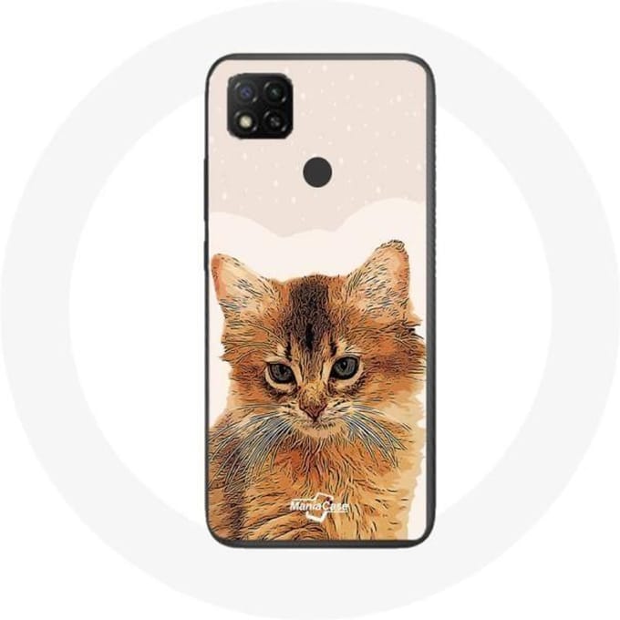Xiaomi Redmi 9C hoesje Somalische kattenras