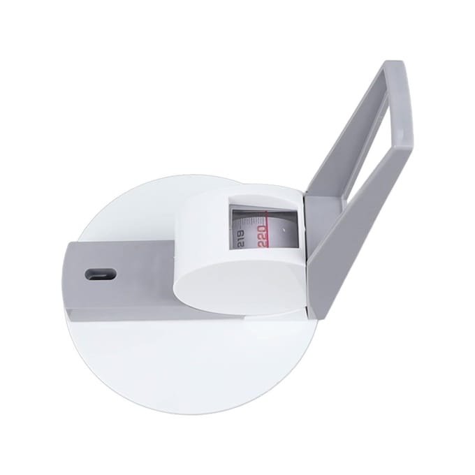 Lengtemeter 2,2 Meter Groei Liniaal Wandmontage Meetinstrument voor Kinderen white