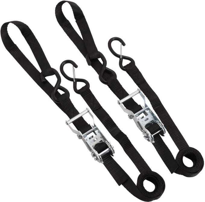 Spanband zwart 25 mm - DRC