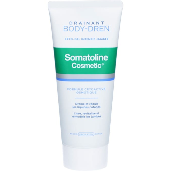 Somatoline Cosmetic Drainant Body-Dren Cryo-Gel Intensif Jambes 200 ml