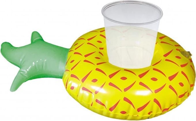 Opblaasbare ananas bekerhouder - Feestdecoratievoorwerp