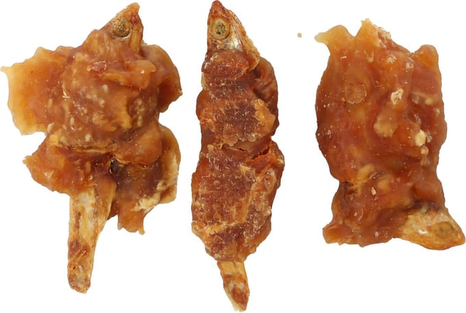 Flamingo Kattensnack Dried Fish & Chicken - Natuurlijk - 7 x 2 x 2 cm
