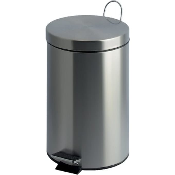 V-Part - Pedaalemmer 20 liter - Stainless steel - mat RVS - Prullenbak