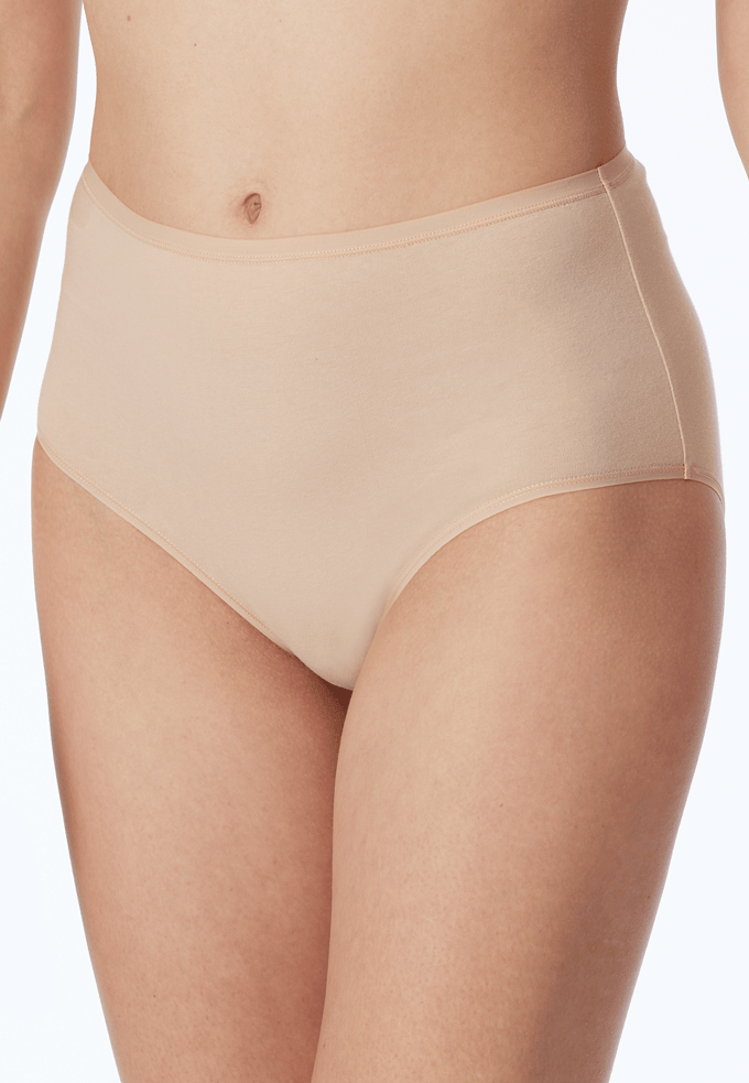 Schiesser 2 PACK Midi Slip 95/5 - Dames Onderbroek - zand beige