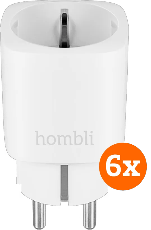 Hombli EU Smart Socket White 6-pack