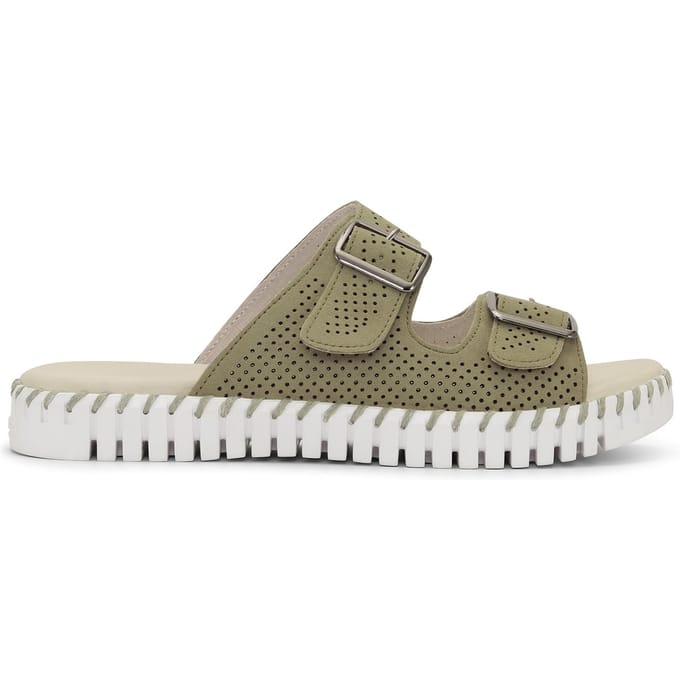 ILSE JACOBSEN HORNBÆK Tulip1176lc Army Taglia: 39 | Infradito Outlet | Donna | Verde
