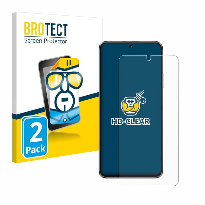 BROTECT - Screenprotector voor Huawei Nova 12i - Folie Beschermfolie transparant 2 Stuks