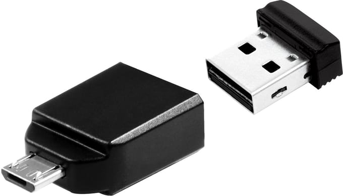 Verbatim Store' n' Go Nano 32GB USB 2.0 Type-A Zwart USB flash drive