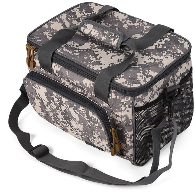 Sac à bandoulière de pêche en toile, sac de matériel, sac de moulinet de leurre, pochette, nouveau camouflage