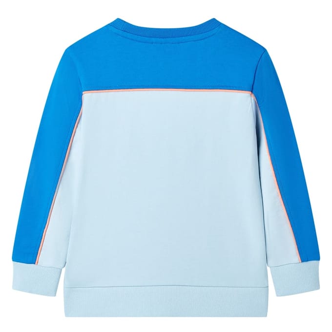 vidaXL - Kindertrui - 140 - felblauw - en - lichtblauw