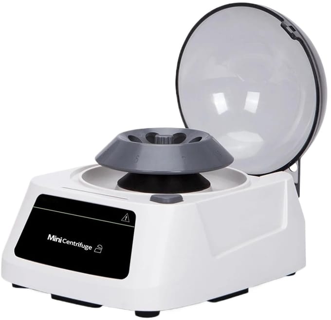 Elektrische Centrifuge - Scheidingsmachine Laboratorium - PRP PRF Separatie - Snelheid 5000 tpm - 0.2 tot 2 ml - Wit
