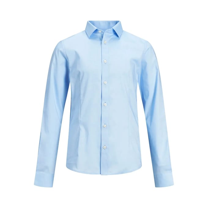 JACK & JONES- JPRPARMA SHIRT L/S NOOS JNR - Jongens - Blouse