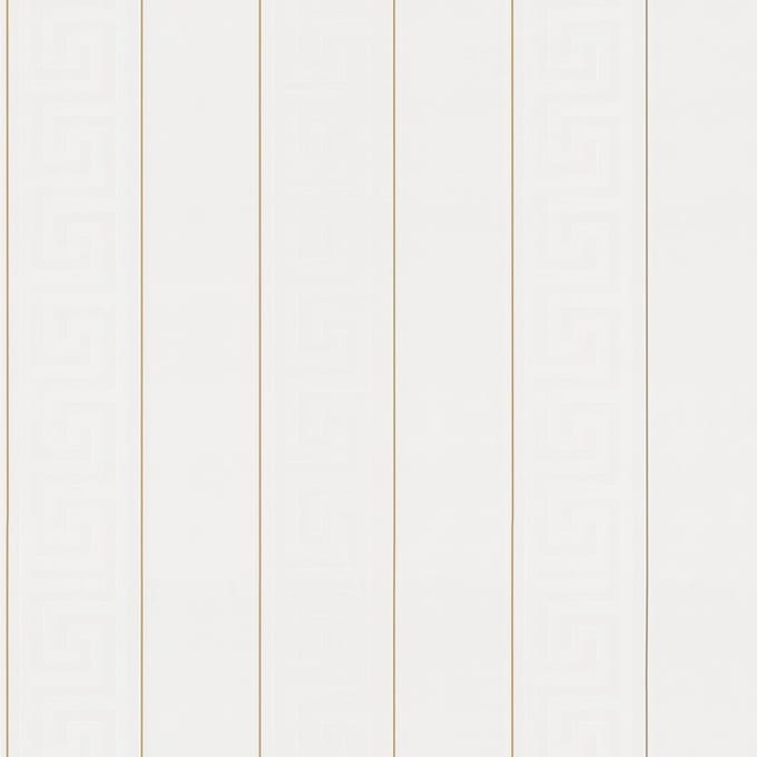 Exclusief luxe behang Profhome 935241-GU vliesbehang licht gestructureerd design glimmend goud wit 7,035 m2
