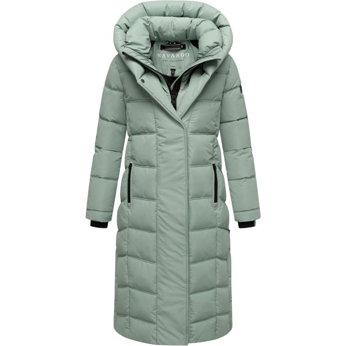 Navahoo dames gewatteerde mantel Engelsfeder XIV – warm, stijlvol & praktisch