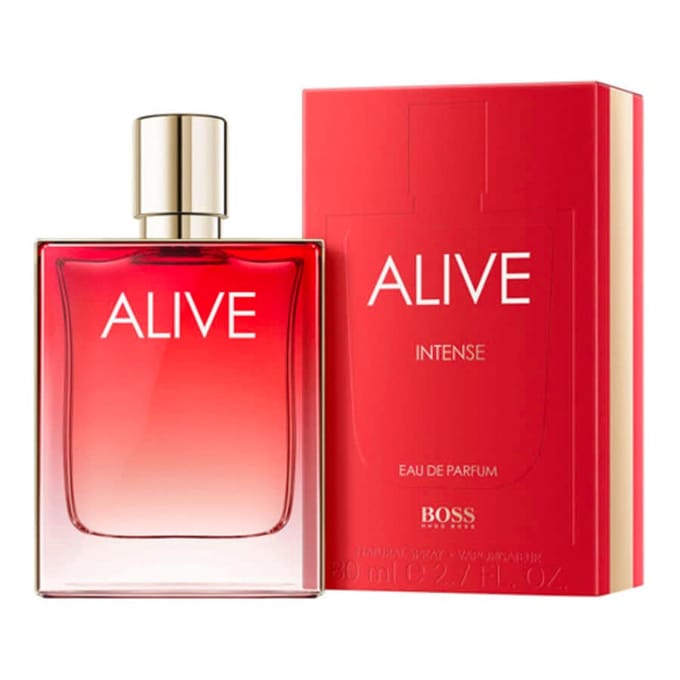 Alive Intense Eau de Parfum 50 ml – Raspberry And Woody Notes, Long-Lasting Bold Fragrance For Women, Fruity Accents, Elegant Glass Bottle, Ideal For Daily Use And Special Occasions, Premium Beauty Gift Choice